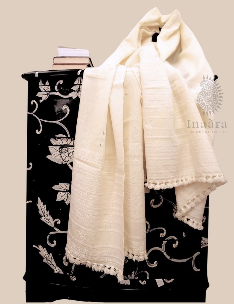 Fine Wool Kutchi Shawl