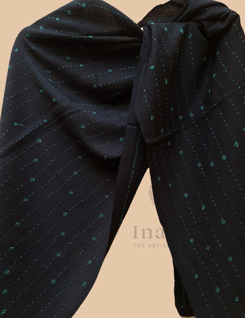 Fine Wool Kutchi Shawl