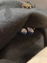 Hexa Blue & Silver Cufflinks