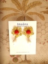 Raw Stone Handcrafted Earrings