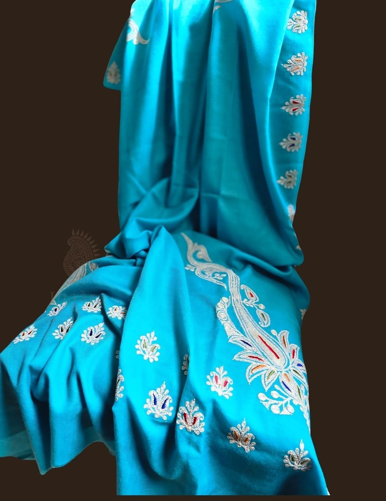 Tila Embroidered Shawl