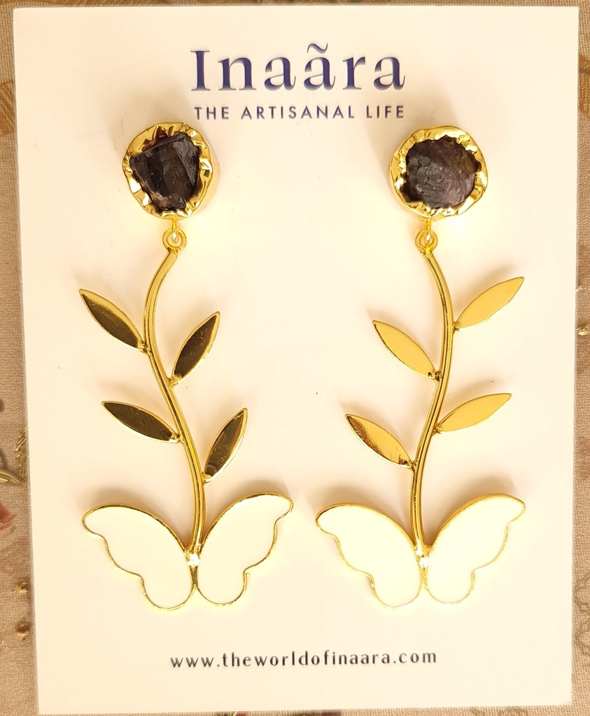 Bespoke statement earrings