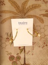 Raw Stone Handcrafted Earrings