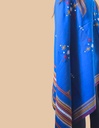Bhujodi Shawl Chomki Border (Teal)
