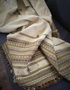 Bhujodi Shawl Chomki Border (Maroon)
