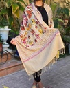 Armaan Embroidered Kashmir Shawl (Beige)