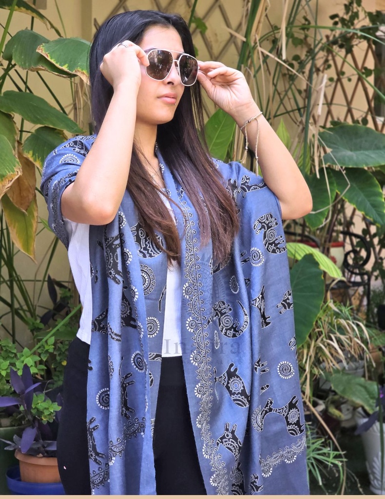 Ibex Merino Wool Stole