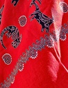 Ibex Merino Wool Stole (Red)
