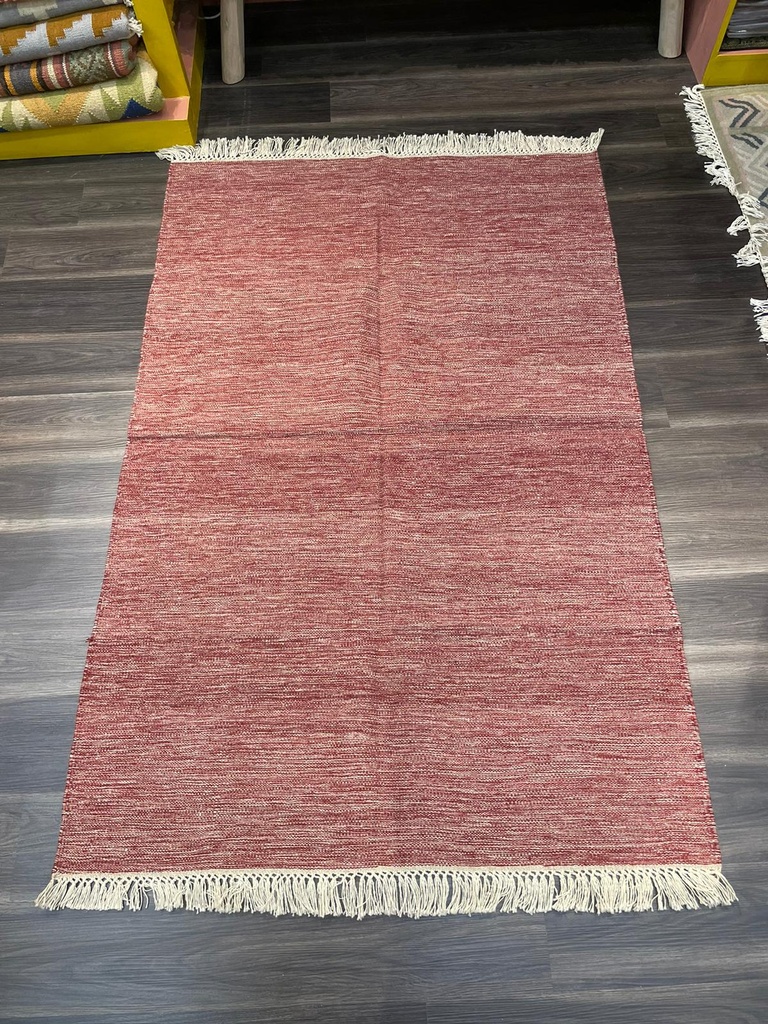 Rustic Textured Dhurrie 6x4
