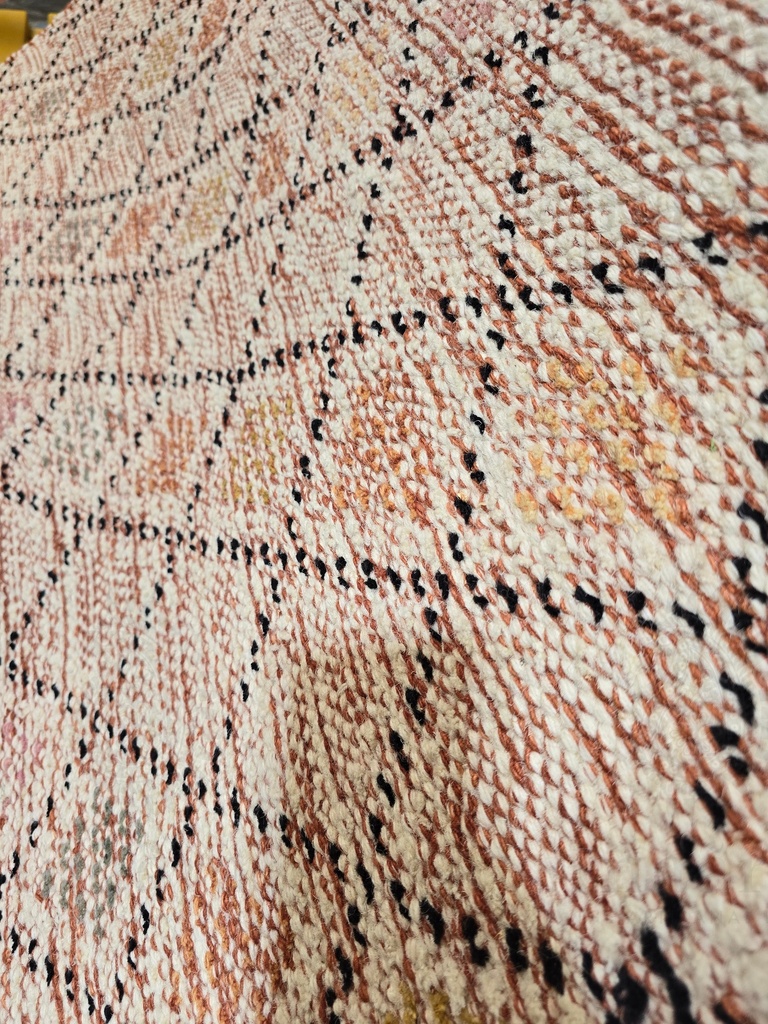 Diamond Pattern Textured Rug
