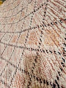 Diamond Pattern Textured Rug
