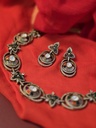 The Aurora Necklace - Navratna