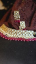 Zulekha Guluband Set - Maroon