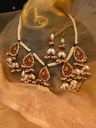 Nirali Necklace Set - Red