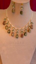 Nirali Necklace Set - Monalisa beads