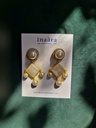 Raw Stone Handcrafted Earrings
