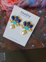Raw Stone Handcrafted Earrings