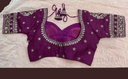 Katori Saree Blouse - Purple