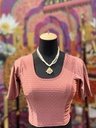 Stretchable Saree Blouse/ Dusky Rose