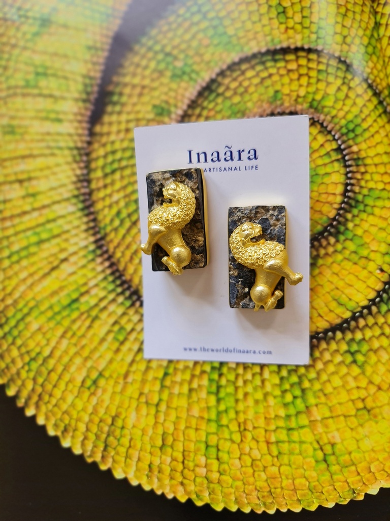 Bespoke statement earrings