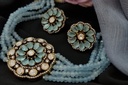 Blue Quartz Victorian Choker