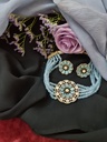 Blue Quartz Victorian Choker