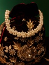 Original zardosi and parsi gara embroided potli bag