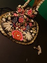 Original zardosi and parsi gara embroided potli bag
