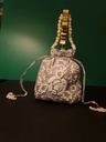 Original zardosi and parsi gara embroided potli bag