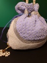 Original zardosi and parsi gara embroided potli bag