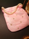 Original zardosi and parsi gara embroided potli bag