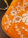 Original zardosi and parsi gara embroided potli bag