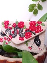 Sequin clutch bag
