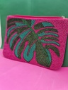 Sequin clutch purse
