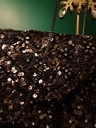 Sequin clutch bag