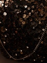 Sequin clutch bag