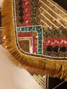 Sequin clutch bag