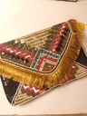 Sequin clutch bag