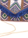 Sequin clutch bag