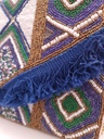 Sequin clutch bag