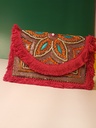 Sequin clutch bag