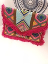 Sequin clutch bag