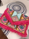 Sequin clutch bag