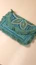 Sequin clutch bag