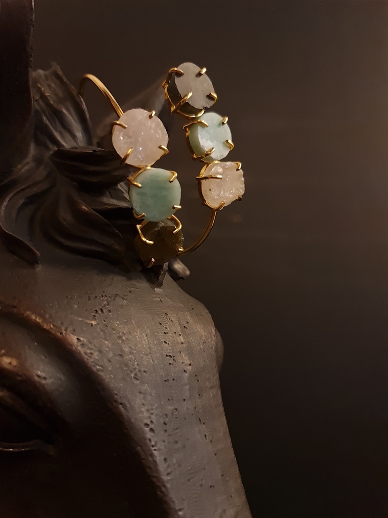 Raw Stone Handcrafted Bangle