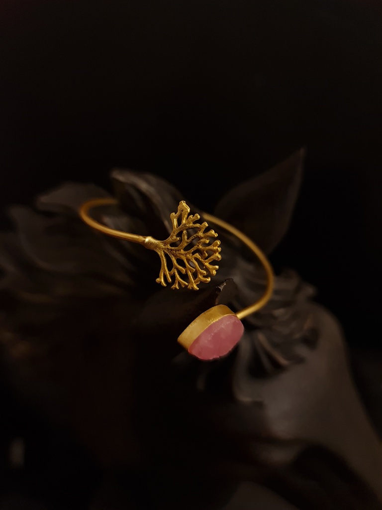 Raw Stone Handcrafted Bangle