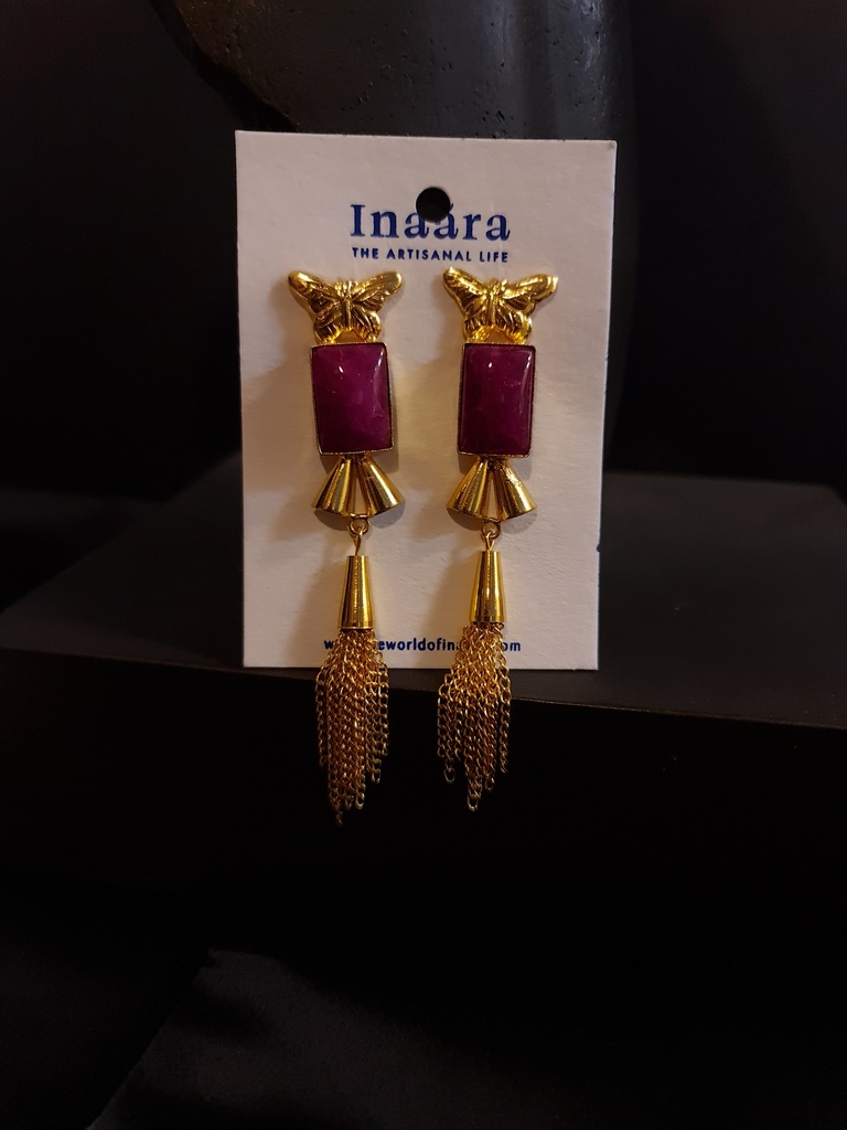 Bespoke statement earrings