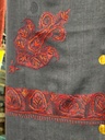 Handmade Semi-Pashmina Ghutra - Dark Grey