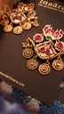 Sayyara Earrings - Red