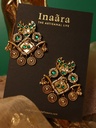 Sayyara Earrings - Green